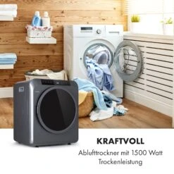 EZ Dry Wäschetrockner Ablufttrockner 1500W 6kg 60cm -Haushaltsgeräte Store 10035544 de 0004 logo