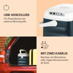 BeerBelly 21 Elektrische Kühlbox Kühl-& Warmhaltefunktion USB-Port ECO-Modus -Haushaltsgeräte Store 10035547 de 0003 logo