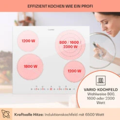 Virtuosa 4 Einbaukochfeld 4 Zonen 6500W Glaskeramik 11 Virtuosa 4 Einbaukochfeld 4 Zonen 6500W Glaskeramik -Haushaltsgeräte Store 10035552 de 0003 usp