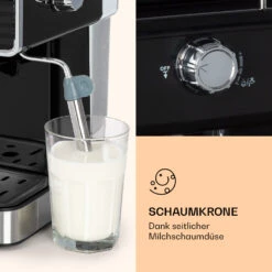 Gusto Classico Espressomaker 1350 Watt 20 Bar Druck 1,5 Liter -Haushaltsgeräte Store 10035564 de 0005 logo