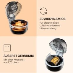 VitAir Smart Heißluftfritteuse App-Steuerung / 1400W / 7,75 Ltr / 20 Programme 13 VitAir Smart Heißluftfritteuse App-Steuerung / 1400W / 7,75 Ltr / 20 Programme -Haushaltsgeräte Store 10035592 de 0006 logo