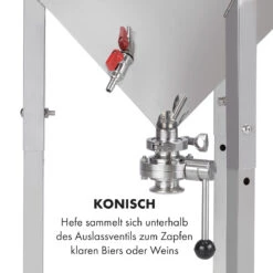 Gärkeller Pro XL Fermentierkessel 60 Liter Ablassventil 304-Edelstahl 16 Gärkeller Pro XL Fermentierkessel 60 Liter Ablassventil 304-Edelstahl -Haushaltsgeräte Store 10035622 de 0008 logo