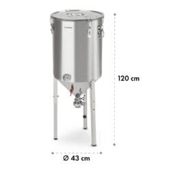 Gärkeller Pro XL Fermentierkessel 60 Liter Ablassventil 304-Edelstahl 17 Gärkeller Pro XL Fermentierkessel 60 Liter Ablassventil 304-Edelstahl -Haushaltsgeräte Store 10035622 yy 0010 logo Klarstein Conical Fermenter 60L