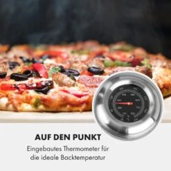 Pizzaiolo Neo Gas-Pizzaofen Inkl. Pizzastein Thermometer Edelstahl 14 Pizzaiolo Neo Gas-Pizzaofen Inkl. Pizzastein Thermometer Edelstahl -Haushaltsgeräte Store 10035708 de 0005 logo