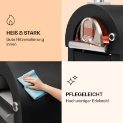 Diavolo Napoletana Pizzaofen Holzofen Rostfreier Edelstahl -Haushaltsgeräte Store 10035759 de 0004 logo