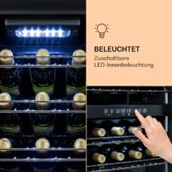 Shiraz 29 Duo Weinkühlschrank 2 Zonen 80L/29 Flaschen 5-22°C Touch -Haushaltsgeräte Store 10035846 de 0005 logo