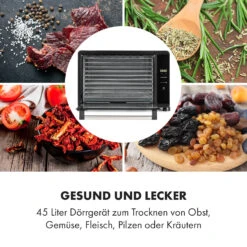 Mega Jerky Dörrautomat 650W 50-80°C LC-Touch-Display Timer 11 Mega Jerky Dörrautomat 650W 50-80°C LC-Touch-Display Timer -Haushaltsgeräte Store 10035853 de 0004 logo