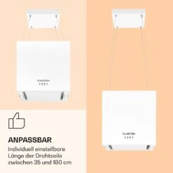 Kronleuchter Inselabzugshaube 596m³/h LED-Panel EEK A -Haushaltsgeräte Store 10035975 de 0005 logo