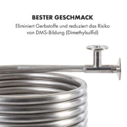Counterflow Gegenstromkühler Ø28cm 9 Schleifen 304 Edelstahl -Haushaltsgeräte Store 10036084 de 0005 logo