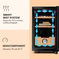 El Presidente 23 Humidor 45 W Touch Buchenholz 23L LED 11 El Presidente 23 Humidor 45 W Touch Buchenholz 23L LED -Haushaltsgeräte Store 10036106 de 0004 logo