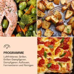 VaporChef Dampfbackofen 230 °C 31 L Drehregler EEK A -Haushaltsgeräte Store 10036173 de 0005 logo
