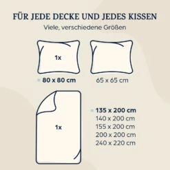 Traumwolle Biber-Bettwäsche 135x200 Cm -Haushaltsgeräte Store 10036206 de 0006 logo