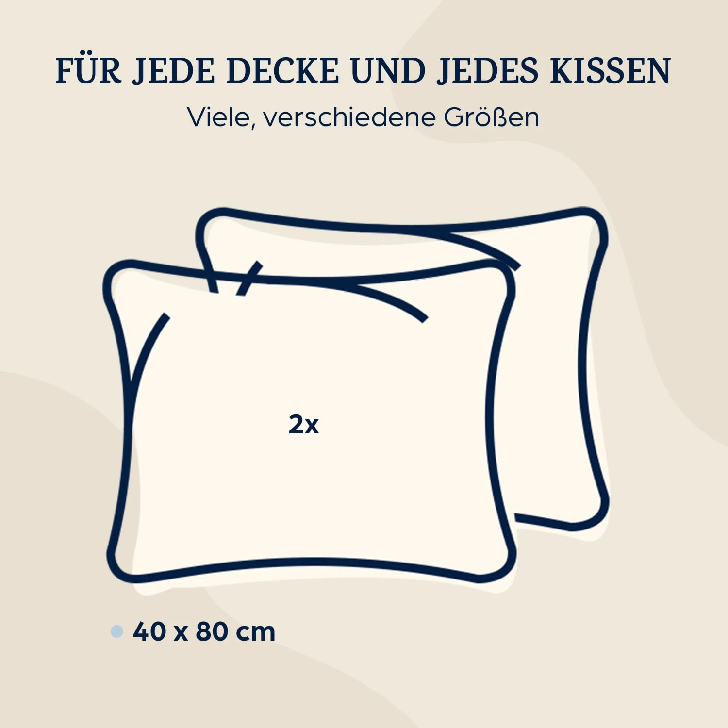 Soft Wonder-Edition Kopfkissenbezüge 2er Set 40x80 Cm Mikrofaser 6 Soft Wonder-Edition Kopfkissenbezüge 2er Set 40x80 Cm Mikrofaser – Bild 6
