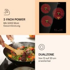 Virtuosa 3 Slim Kochfeld 3 Felder 5000 W Dualzone Timer Keramik 9 Virtuosa 3 Slim Kochfeld 3 Felder 5000 W Dualzone Timer Keramik -Haushaltsgeräte Store 10036334 de 0003 logo