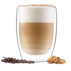 Jesolo Doppelwandige Thermogläser 350 Ml Handgemacht Borosilikatglas -Haushaltsgeräte Store 10036363 yy 0004 logo