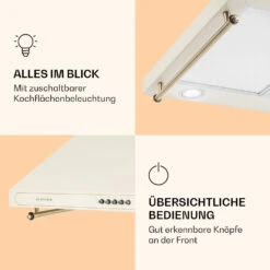 Victoria Dunstabzugshaube 60cm Retro-Design 644,5m³/h 2 LED-Lampen 10 Victoria Dunstabzugshaube 60cm Retro-Design 644,5m³/h 2 LED-Lampen -Haushaltsgeräte Store 10036447 de 0004 logo