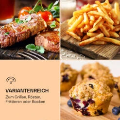 AeroVital Deluxe Heißluftfritteuse 1700W 5,4 Liter Edelstahl -Haushaltsgeräte Store 10036476 de 0003 logo