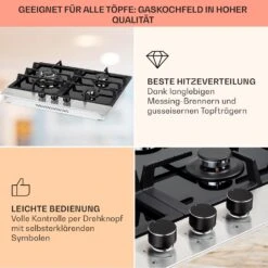 Alchemist 3 Gaskochfeld 3-flammig Aluminium-Brenner Glaskeramik 12 Alchemist 3 Gaskochfeld 3-flammig Aluminium-Brenner Glaskeramik -Haushaltsgeräte Store 10037804 de 0004 usp