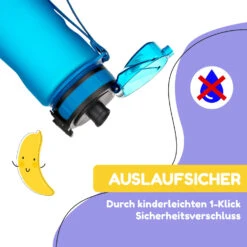 Schmatzfatz Trinkflasche Sportflasche 500 Ml 24 Cm Tritan -Haushaltsgeräte Store 10037950 de 0003 usp