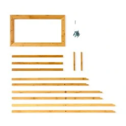 Handtuchhalter 3-fache Handtuchstange 42x80x24 Cm Treppenoptik Bambus -Haushaltsgeräte Store 10038030 yy 0003 logo