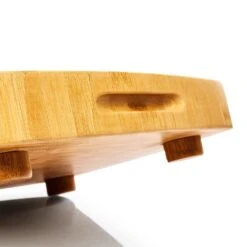 Bambus-Hackbrett 30 X 6,8 X 30 Cm (BxHxT) Standfüße Haltegriff Pflegeleicht -Haushaltsgeräte Store 10038092 yy 0005 logo