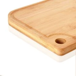 Batvik Schneidebrett 4er-Set Messerschonend Saftrille Bambus 12 Batvik Schneidebrett 4er-Set Messerschonend Saftrille Bambus -Haushaltsgeräte Store 10038130 yy 0006 logo