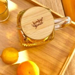 Karaffe Borosilikatglas Bambusdeckel Filteraufsatz Silikonring -Haushaltsgeräte Store 10038237 yy 0006 logo