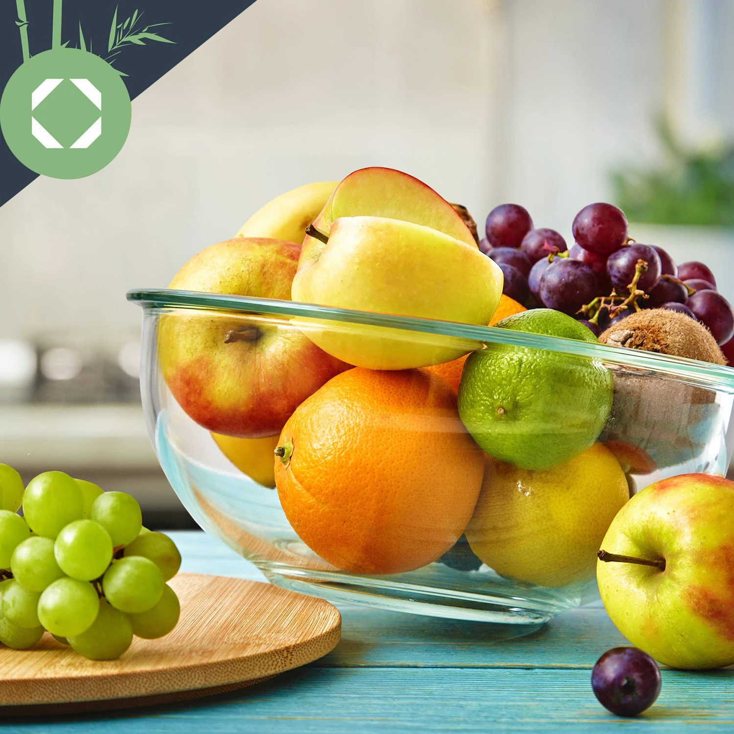 Glasschüssel 1365 Ml Bambusdeckel Verschließbar BPA-frei Größe M 4 Glasschüssel 1365 Ml Bambusdeckel Verschließbar BPA-frei Größe M – Bild 4