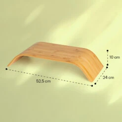 Design-Monitorhalter 52,5x10x24 Cm Belastbar Mit 12 Kg Bis 12" Bambus -Haushaltsgeräte Store 10038279 yy 0006 logo