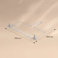 AeroVital Jumbo Heißluftfritteuse Rotisseriespieß & Drehspießheber Edelstahl -Haushaltsgeräte Store 10038340 yy 0004 dimensions