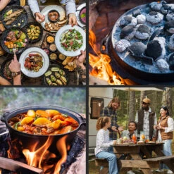 Guernsey Premium Dutch Oven 4.5 BBQ-Topf Gusseisen Größe S / 4.5 Qt 11 Guernsey Premium Dutch Oven 4.5 BBQ-Topf Gusseisen Größe S / 4.5 Qt -Haushaltsgeräte Store 10038641 de 0005 usp