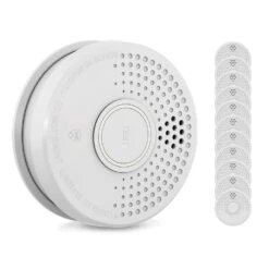 Rauchmelder DOF39 Kunststoff Warnsignal: 85 DB 9V Batteriebetrieben