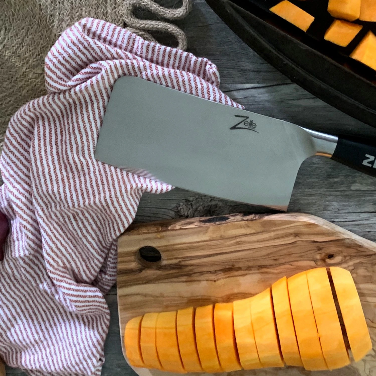 Comfort Pro Serie 7" Hackmesser 56 HRC Edelstahl 4 Comfort Pro Serie 7" Hackmesser 56 HRC Edelstahl – Bild 4