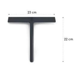 Blaze Duschabzieher 23 Cm Silikonumhüllung Edelstahlkern Modernes Design -Haushaltsgeräte Store 10039049 yy 0011 dimensions