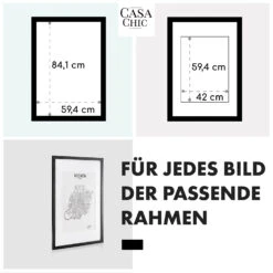 Kenton Bilderrahmen Rechteckig DIN A1 Passepartout Plexiglas -Haushaltsgeräte Store 10039261 de 0005 usp