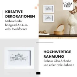 Everton Bilderrahmen 3er-Set Rechteckig 14 X 9 Cm Fotos Passepartout Glas -Haushaltsgeräte Store 10039283 de 0003 usp