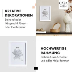 Everton Bilderrahmen Rechteckig DIN A4 28,8 X 20 Cm Fotos Passepartout Glas -Haushaltsgeräte Store 10039284 de 0003 usp