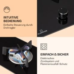 Trifecta 1 Gaskochfeld 1-flammig Starkbrenner Glaskeramik -Haushaltsgeräte Store 10039420 de 0005 logo