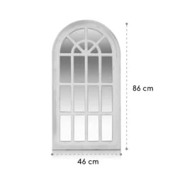 Savile Französischer Fensterspiegel Holzrahmen 86 X 46 Cm -Haushaltsgeräte Store 10039441 yy 0006 logo