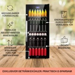 Beersafe 7XL Kühlschrank 242 Liter 5 Böden Panoramaglastür Edelstahl 11 Beersafe 7XL Kühlschrank 242 Liter 5 Böden Panoramaglastür Edelstahl -Haushaltsgeräte Store 10039513 DE 0005 usp