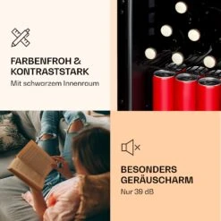 PopLife Getränkekühler Kühlschrank 0-10°C Retro-Design -Haushaltsgeräte Store 10039695 de 0006 logo