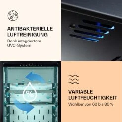 Steakhouse Pro 233 Onyx Fleischreifeschrank 1 Zone 233 L 1-25°C Touch Panorama -Haushaltsgeräte Store 10039936 de 0006 logo