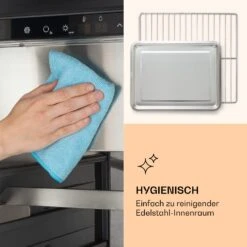 Steakhouse Pro 233 Onyx Fleischreifeschrank 1 Zone 233 L 1-25°C Touch Panorama -Haushaltsgeräte Store 10039936 de 0007 logo