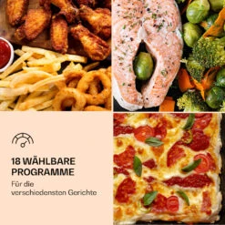 Vigor Air Heißluftfritteuse 1800 W 30 Liter 18 Programme -Haushaltsgeräte Store 10039941 de 0004 logo