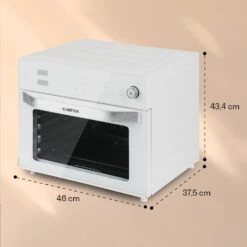 Vigor Air Heißluftfritteuse 1800 W 30 Liter 18 Programme -Haushaltsgeräte Store 10039941 yy 0008 dimensions