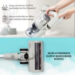 LARMA Staubsauger Kabellos Beutellos Akku 45 Min Laufzeit Max. LED 12 LARMA Staubsauger Kabellos Beutellos Akku 45 Min Laufzeit Max. LED -Haushaltsgeräte Store 10040033 de 0006 logo