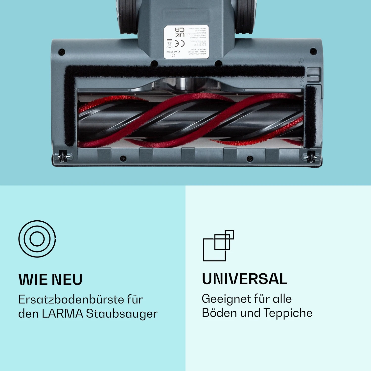 LARMA Staubsauger Ersatzbodenbürste Für Alle Arten Von Böden 2 LARMA Staubsauger Ersatzbodenbürste Für Alle Arten Von Böden – Bild 2