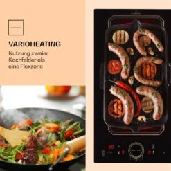Victoria Domino Induktionskochfeld Einbau 3500W Flexzone Timer -Haushaltsgeräte Store 10040199 de 0003 logo