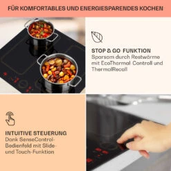 Victoria 4 Flex Induktionskochfeld Einbau 7000W 2 Flexzonen Timer 12 Victoria 4 Flex Induktionskochfeld Einbau 7000W 2 Flexzonen Timer -Haushaltsgeräte Store 10040201 de 0004 usp