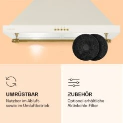 Montblanc 60 Dunstabzugshaube 610m³/h 165W 2x1,5W LED Reling -Haushaltsgeräte Store 10040264 de 0005 logo